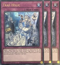 3x Trap Holic Playset - Yugioh Ultra Rare Duelist's Advance DUAD