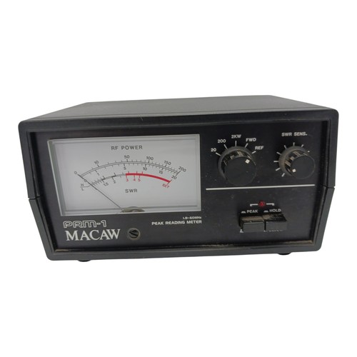 Macaw prm peak reading - prm-1, meter