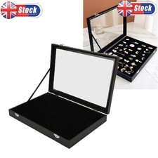 Dustproof Pin Display Case Clear Medal Display Case Frame For Badges Pin Jewelry