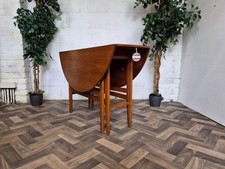 Vintage Mid-Century Round Teak