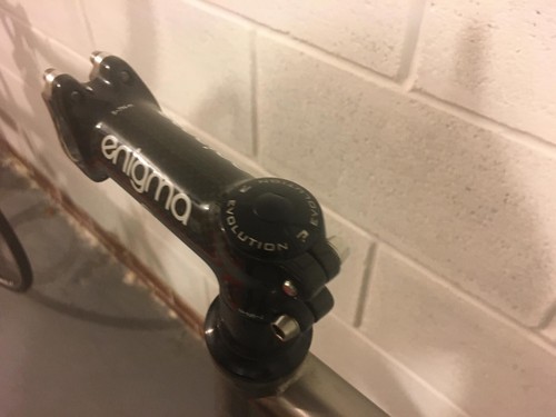 Titanium cycle frame large - titanium,