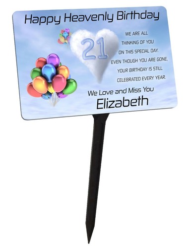 Heavenly birthday memorial - heavenly,