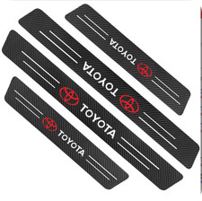 4PCS New Car Door Plate Sill