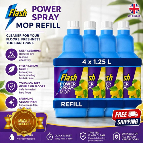 Flash power spray mop - mop, floor