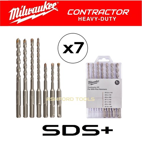 Milwaukee sds drill bit - sds+, set