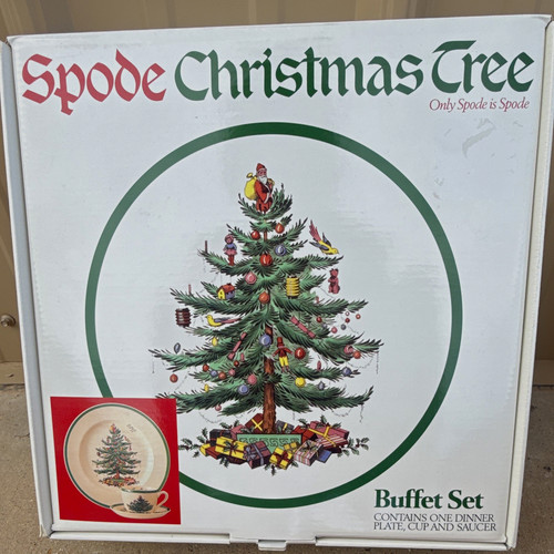 Spode christmas tree buffet - tree,