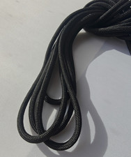 210cm Black Round Boot Laces