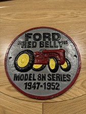 Vintage Sign - Ford Red Belly