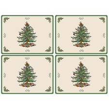 Spode Christmas Tree Set Of 4