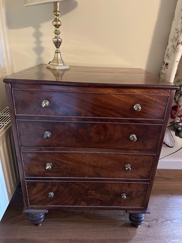 Antique georgian commode - georgian,