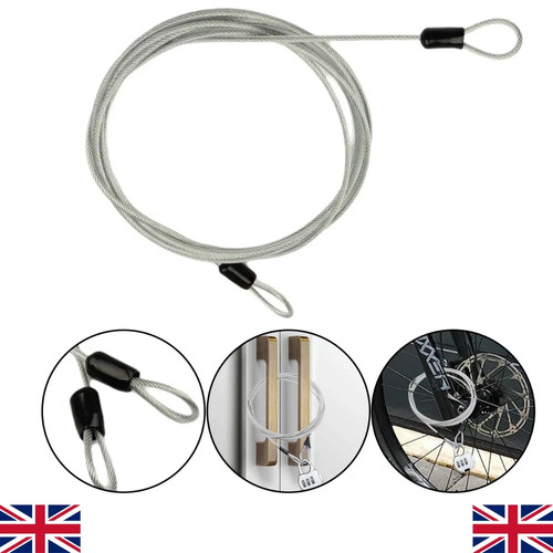 Security steel cable - lock, bike