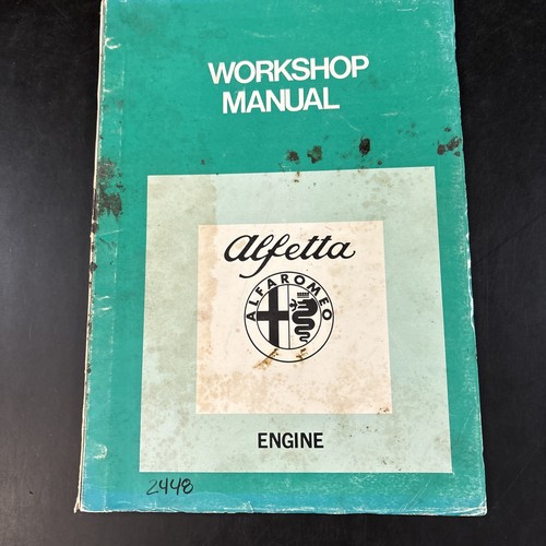 Alfa romeo alfetta engine - alfa,