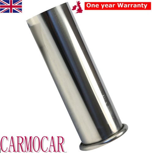 Rolled out round exhaust - rolled,