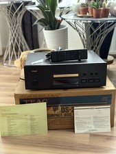 TEAC VRDS-25 CD PLAYER HIGH END DISK PLAYER ORIGINAL BOX PLEASE READ