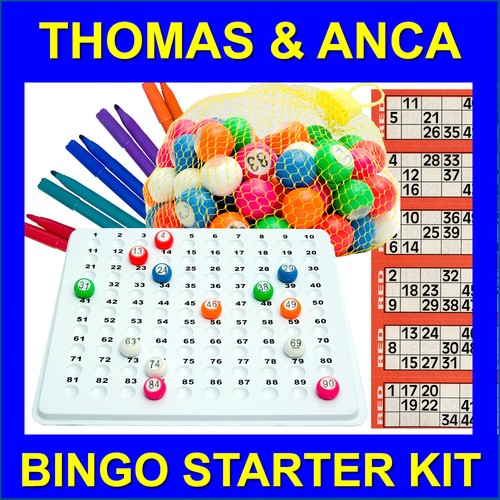 Bingo balls check - balls, tray