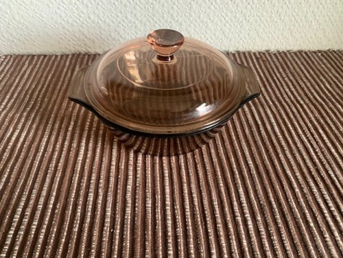 Vintage smoked glass pyrex - vintage,