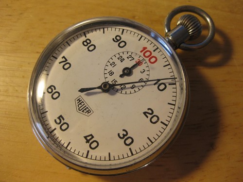 Rare heuer 1960 vintage - heuer, stop