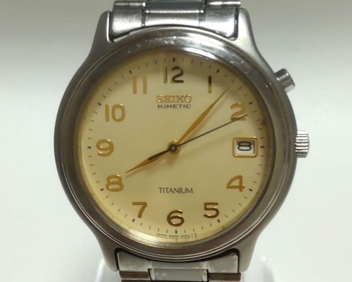 Seiko kinetic titanium - seiko,