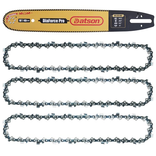 Replacement chainsaw guide - 16",