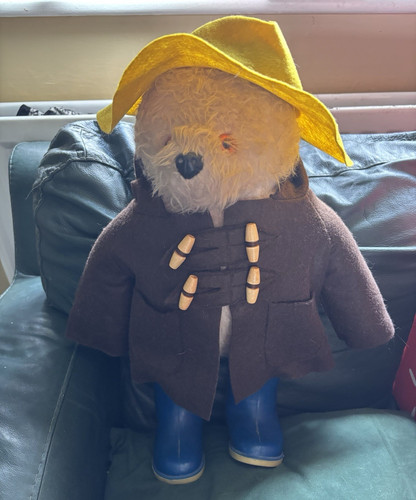 Paddington bear plush soft toy - bear,