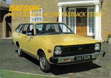 Datsun Nissan Sunny 1.4 litre Fastback Estate 1979-80 Brochure