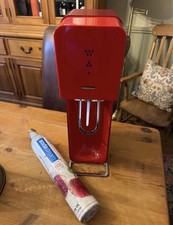 Red Soda Stream With Gas