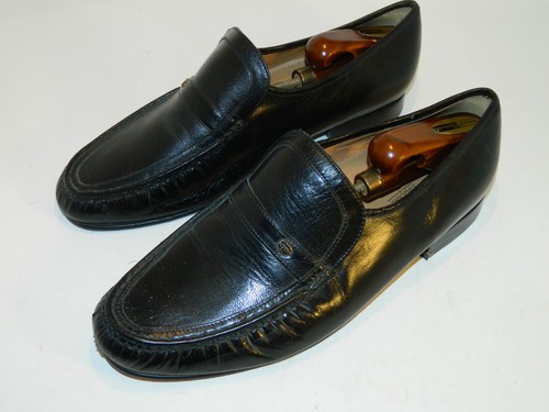 Barker vintage black leather - barker,