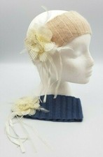 Winter Knitted Flower Hair