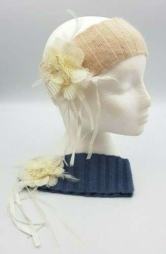 Winter knitted flower - knitted,