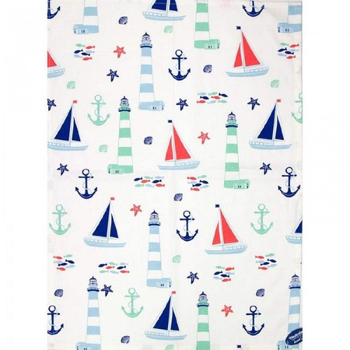 Nauticalia nautical tea towel - nauticalia,
