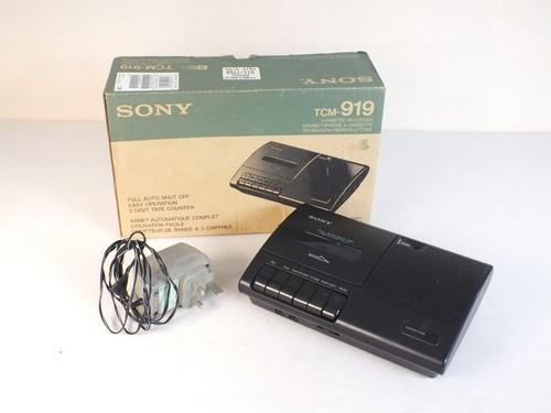 Sony tcm 919 cassette recorder - sony,