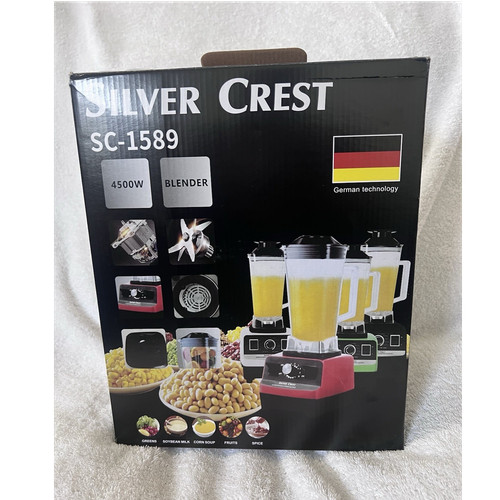 Silver crest 1589 4500w red - silver,