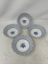 4 Johnson Bros Rose Bouquet Transfer Ware  Fruit/Berry Bowls 5.25”