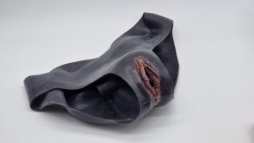 Caucasian silicone vagina - silicone,