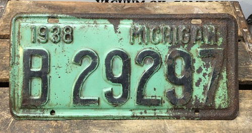 Vtg 1938 michigan automobile - vtg,