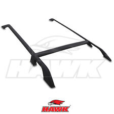 BLACK ROOF RAILS ALUMINIUM CAR VEHICLE KIT SET FOR LAND ROVER FREELANDER 2 06-15