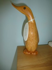 DCUK duck   20cms wooden duck Name tag " GRACE "  excellent condition.