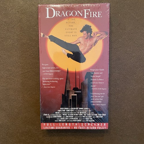 Dragon fire vhs 1993 - vhs,