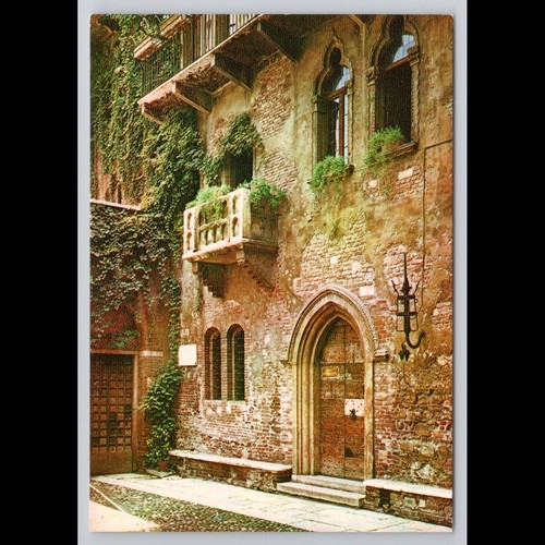 Vintage postcard verona italy - vintage,