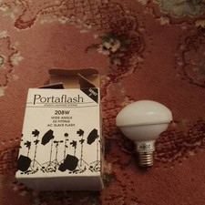 Portaflash 208w Wide Angle AC Slave Flash Bulb