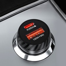 165W QC3.0 USB C Car Phone