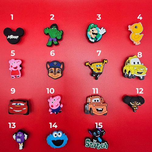 Cartoon shoe charms for - shoe,