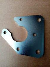 RELIANT RIALTO / ROBIN AXLE TRIKE BRAKE DISC  CONVERSION PLATE PASSIVATED SILVER