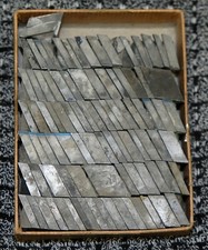 42pt Spacers  Palace Script Metal letterpress Type # ADANA EIGHT FIVE 8 x 5 User