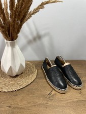 CHANEL Black Leather Lambskin