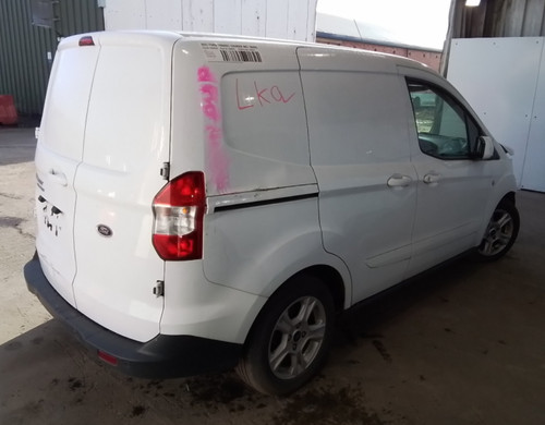 Rear axle ford transit courier - rear,
