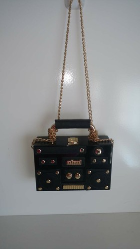 Zara rock studded bag - studded,