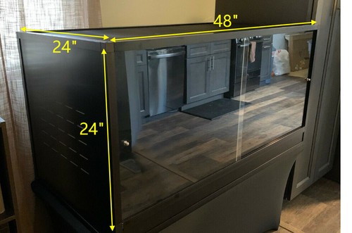 48x24x24 pvc reptile - 48x24x24''pvc,