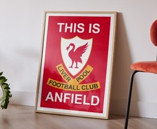 This is Anfield Sign Poster