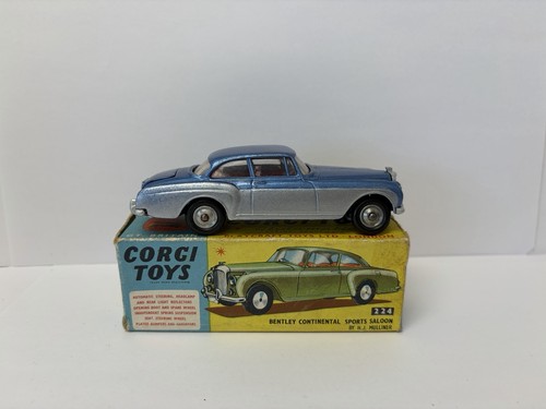 Corgi toy 224 - corgi, bentley